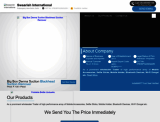swarishinternational.com screenshot
