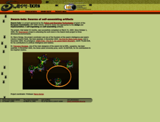 swarm-bots.org screenshot