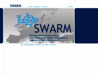 swarm-project.eu screenshot