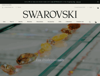 swarovski-elements.com screenshot