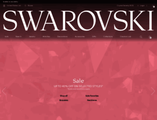 swarovskibeauty.com screenshot