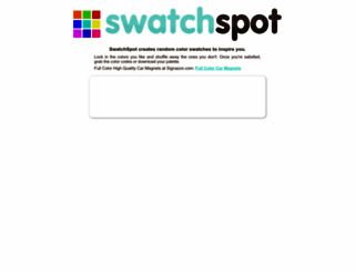 swatchspot.com screenshot