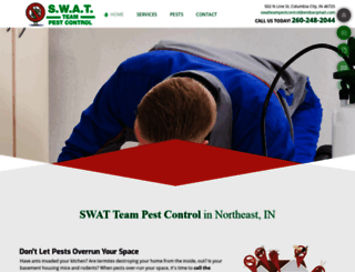 swatteampestcontrol.net screenshot