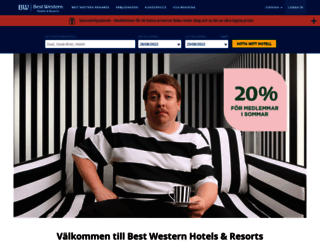 swedenhotels.se screenshot