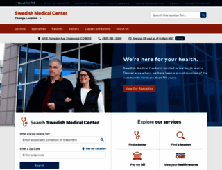swedishhospital.com screenshot