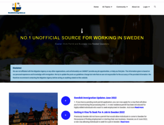 swedishimmigration.se screenshot