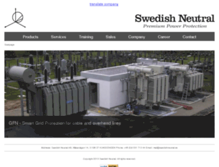 swedishneutral.se screenshot