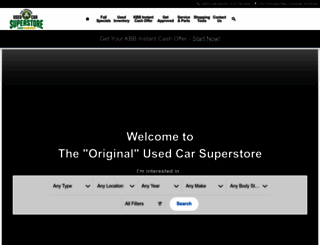 sweeneyusedcars.com screenshot