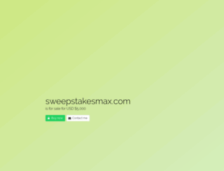 sweepstakesmax.com screenshot