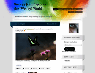 sweepyjean.wordpress.com screenshot
