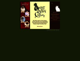 sweetaftoncats.com screenshot