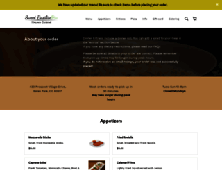 sweetbasilico.square.site screenshot
