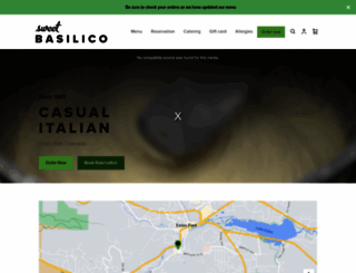 sweetbasilico.square.site screenshot