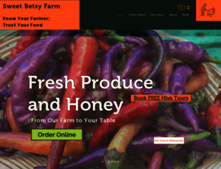 sweetbetsyfarm.com screenshot