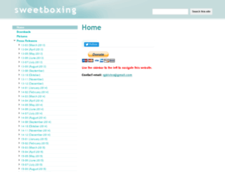 sweetboxing.com screenshot