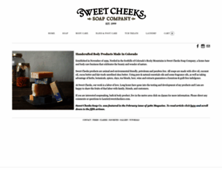sweetcheeksco.com screenshot