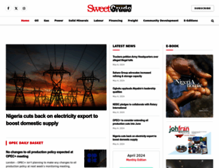 sweetcrudereports.com screenshot