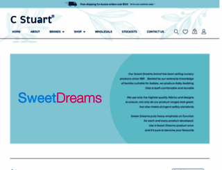 sweetdreams.com.au screenshot