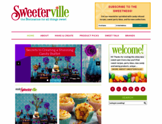 sweeterville.com screenshot