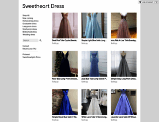 sweetheartdresses.storenvy.com screenshot