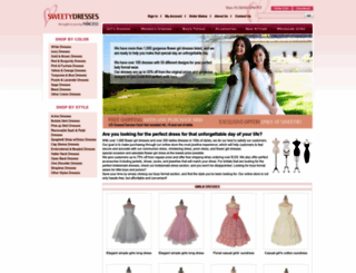 sweetiedresses.com screenshot