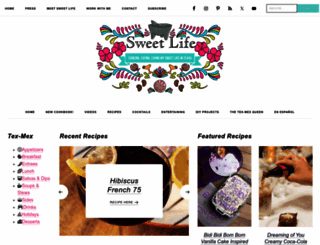 sweetlifebake.com screenshot