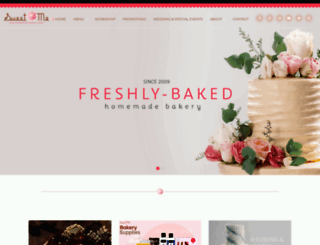 sweetme-bakery.com screenshot