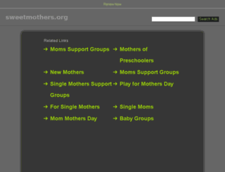 sweetmothers.org screenshot