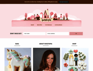 sweetopia.net screenshot