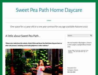 sweetpeapathdaycare.wordpress.com screenshot