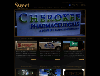 sweetsign.com screenshot