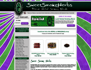 sweetsmokeherbs.com screenshot