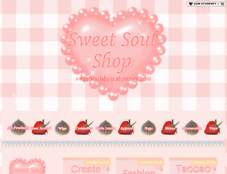 sweetsoulshop.storenvy.com screenshot