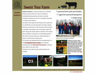 sweettreefarmny.com screenshot
