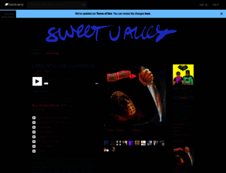 sweetvalley.bandcamp.com screenshot