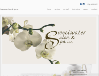 sweetwatersalonandspa.com screenshot
