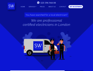 swelectricians.com screenshot