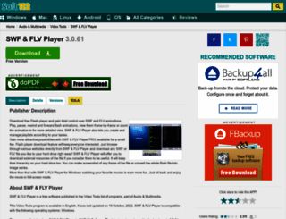 swf-and-flv-player.soft112.com screenshot