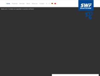 swf-krantechnik.com screenshot