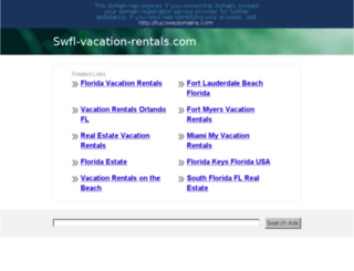 swfl-vacation-rentals.com screenshot