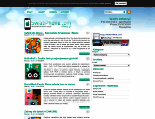 swiatiphone.com screenshot