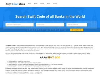 swiftcodesbank.com screenshot