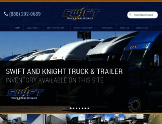 swiftequipmentsales.com screenshot