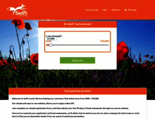 swiftloans.com.au screenshot