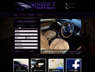 swiftmotors.net screenshot