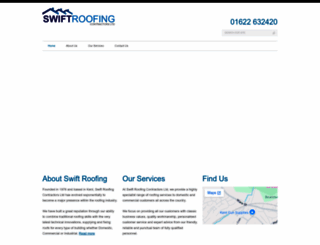 swiftroofing.co.uk screenshot