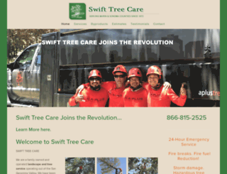 swifttreecare.com screenshot