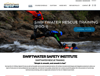 swiftwatersafetyinstitute.com screenshot