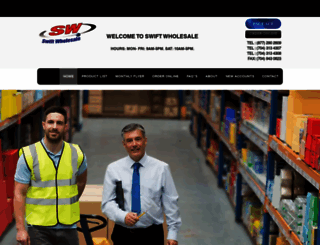 swiftwholesalers.com screenshot