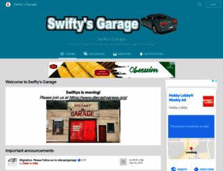 swiftysgarage.org screenshot